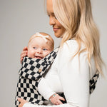 Mabē Monarch Carrier - Ebony Check Lifestyle 7