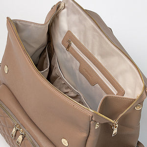 Enya Mond Luna Diaper Bag Backpack - Terra - Open Interior