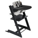 Black / Anthracite - Stokke Tripp Trapp® High Chair² and Cushion² with Stokke® Tray (Complete)