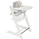 White / Anthracite - Stokke Tripp Trapp® High Chair² and Cushion² with Stokke® Tray (Complete)