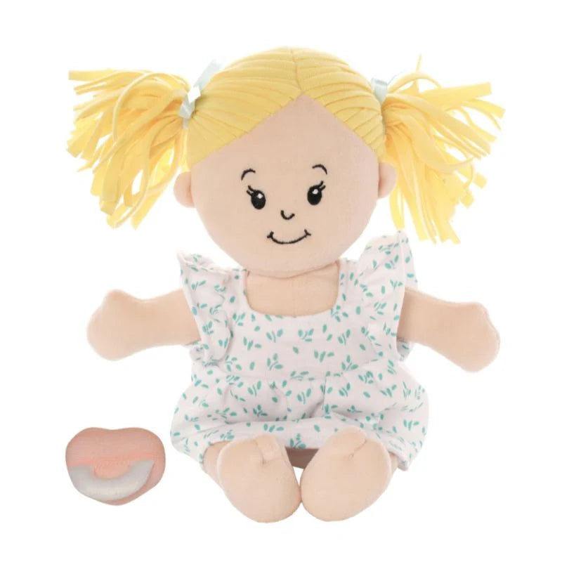 Manhattan Toy Love, Stella Doll - Peach with Blonde Pigtails