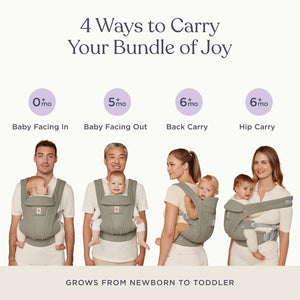 Ergobaby Omni Deluxe Mesh Baby Carrier - Four Position Carrier