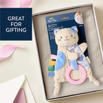 Kitty - Itzy Ritzy Bitzy Crinkle™ Sensory Toy with Teether - Perfect for Gifting