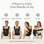 Ergobaby Omni Deluxe Mesh Baby Carrier - Four Ways to Carry