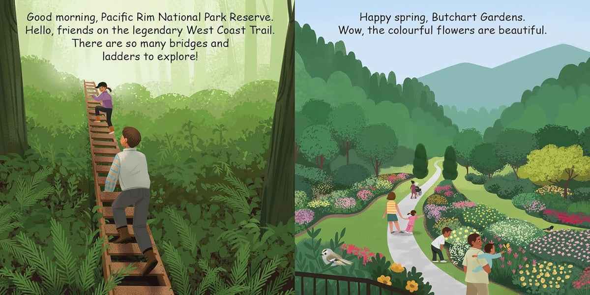 Good Night Vancouver Island Board Book Inside 1