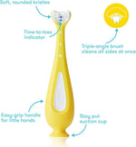 Frida Baby Toddler Training Toothbrush Features