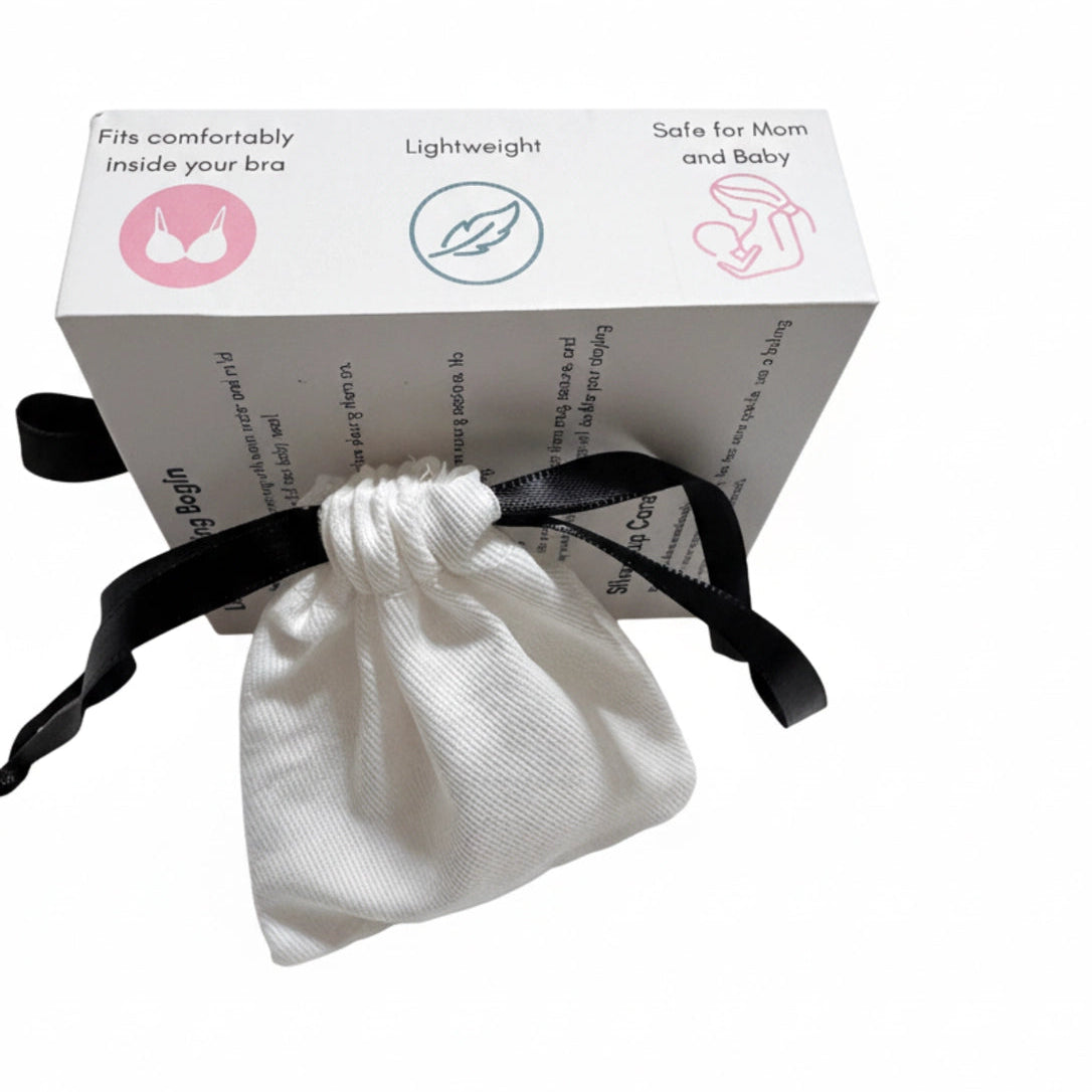 Ella Bella Silver Nursing Cups Lifestyle 4
