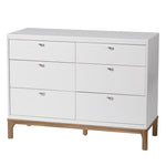 White - Little Seeds Laurel 6-Drawer Dresser