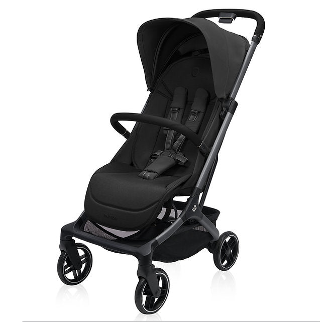 Onyx Black - Maxi-Cosi Oxford Cabin Lightweight Travel Stroller