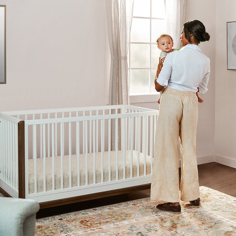 Little Seeds Laurel Island 4-in-1 Convertible Crib - Lifestyle 1