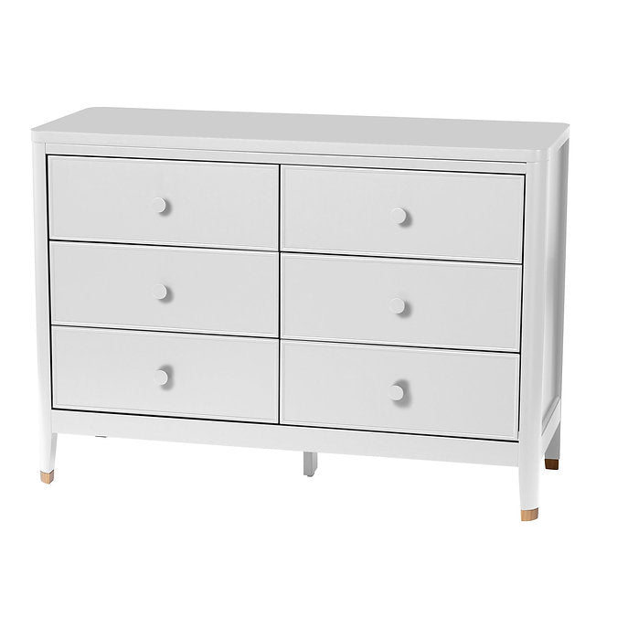 Little Seeds Aster 6-Drawer Nursery Dresser