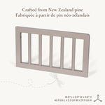 Little Seeds Toddler Guardrail - Pala Collection - Crafted from New Zealand Pine