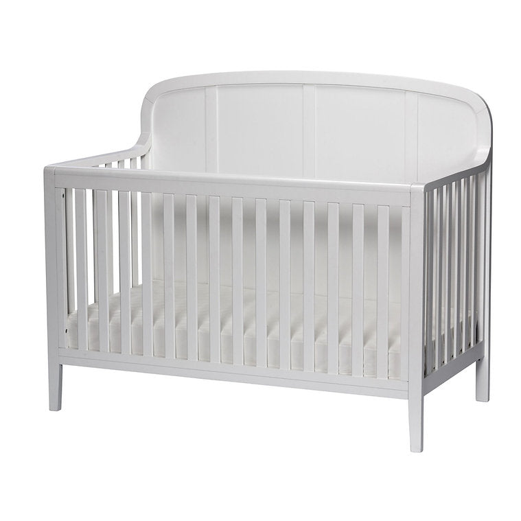True White - Little Seeds Briar Headboard 6-in-1 Convertible Crib