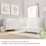 Little Seeds Aster 6-Drawer Nursery Dresser - Part of the Aster Nursery Furniture Collection Nursery Set