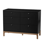 Black - Little Seeds Laurel 6-Drawer Dresser