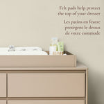 Little Seeds Double Dresser Topper Change Table Top - Pala Collection Lifestyle 1