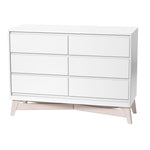 White - Little Seeds Pala 6-Drawer Dresser