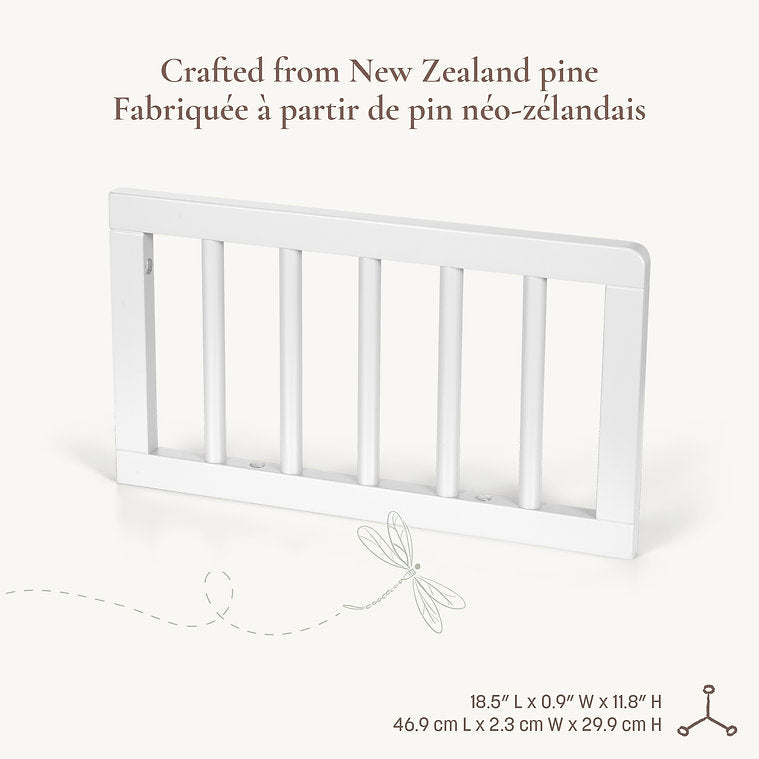 Little Seeds Toddler Guardrail - Laurel Collection Made from New Zealand Pine