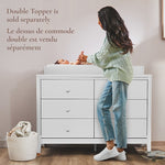 Little Seeds Aster 6-Drawer Nursery Dresser - Double Topper Sold Separately