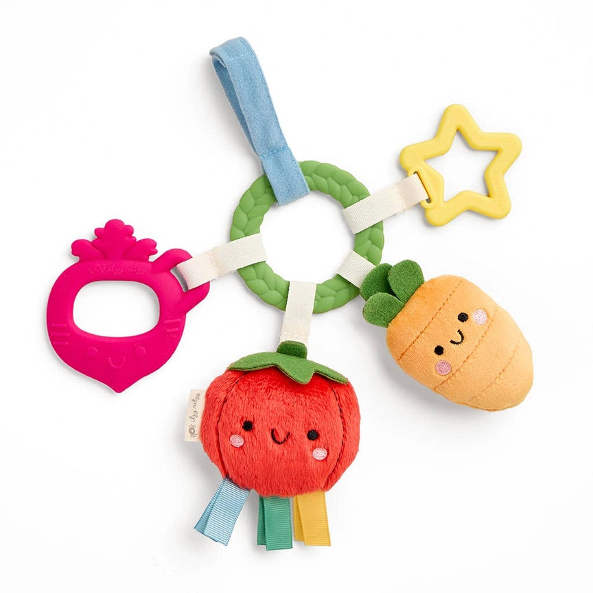 Veggie - Itzy Ritzy Bitzy Busy Ring Teething Activity Toy