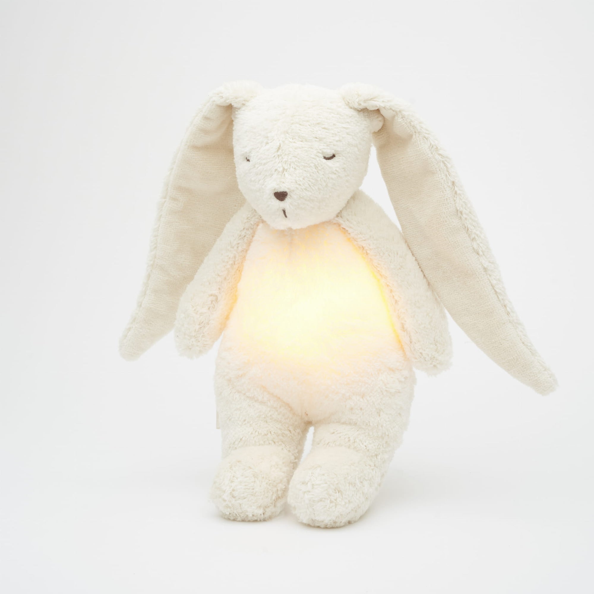 MOONIE Organic Humming Bunny with Lamp - Polar Angle