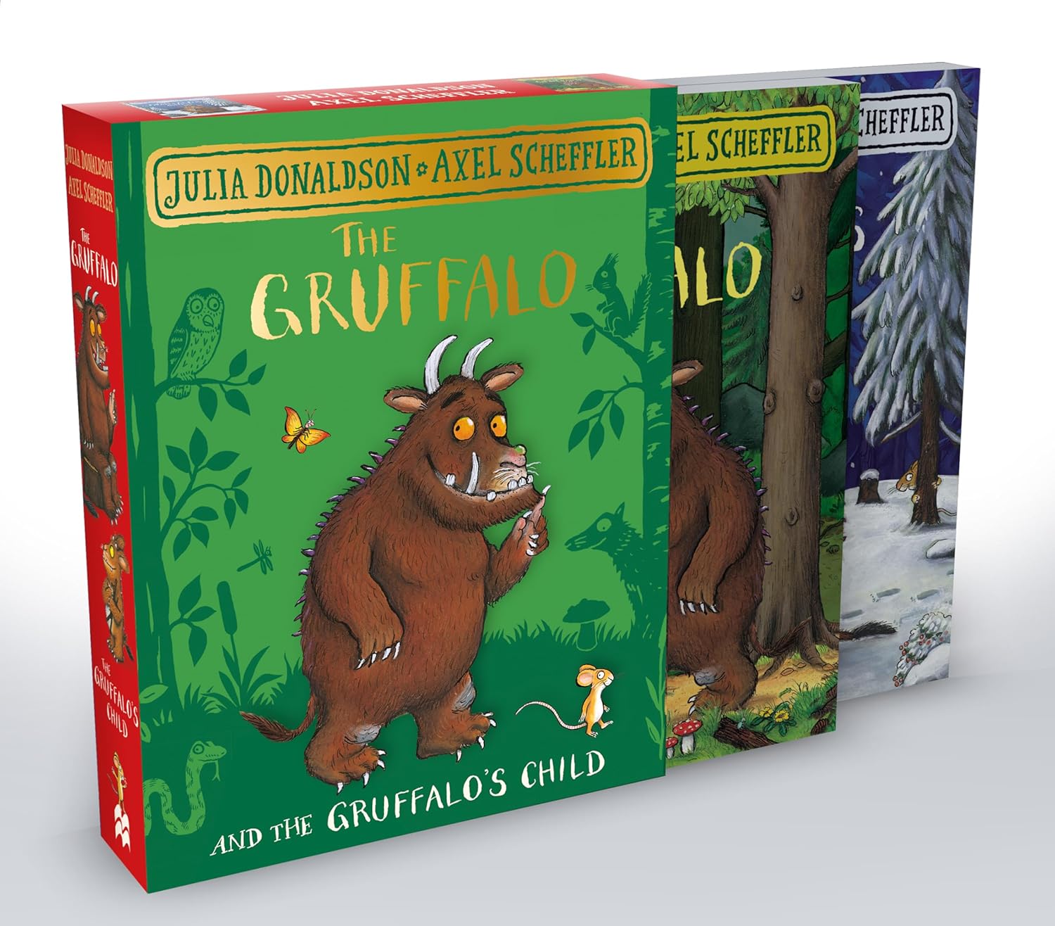 The Gruffalo & The Gruffalo's Child Board Book Gift Set Slipcase
