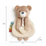 Theo the Bear - Itzy Ritzy Itzy Friends Lovey™ Plush Toy Measurements