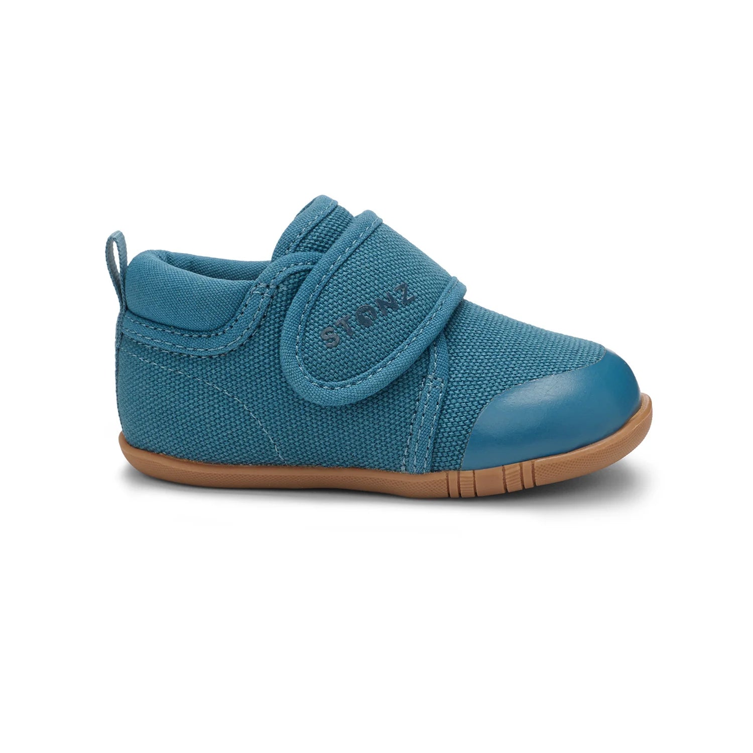 Stonz Cruiser Natural Baby Shoes - Denim Side View