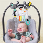 Itzy Ritzy Itzy Bitzy Spiral Car Seat Activity Toy - High Contrast Lifestyle 1