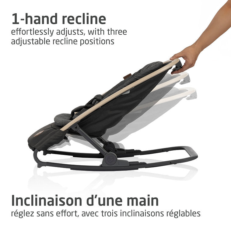 Maxi-Cosi Kori Rocker - Beyond Graphite - One Hand Recline