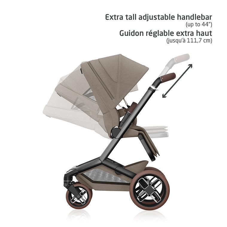 Maxi-Cosi Fame Stroller - Height Adjustable and Extra Tall Handlebar