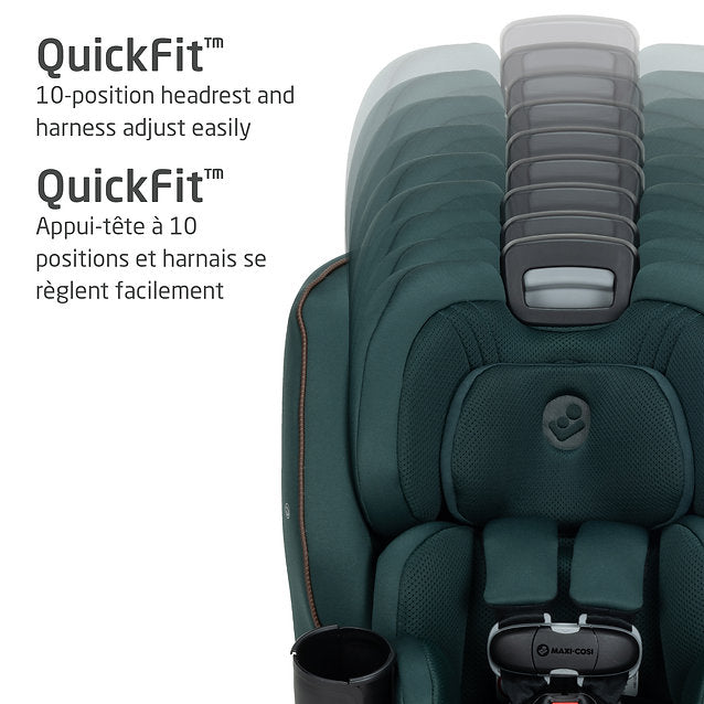 Maxi-Cosi Andi 360° Rotating All-in-One Convertible Car Seat - QuickFit 10 Position Headrest