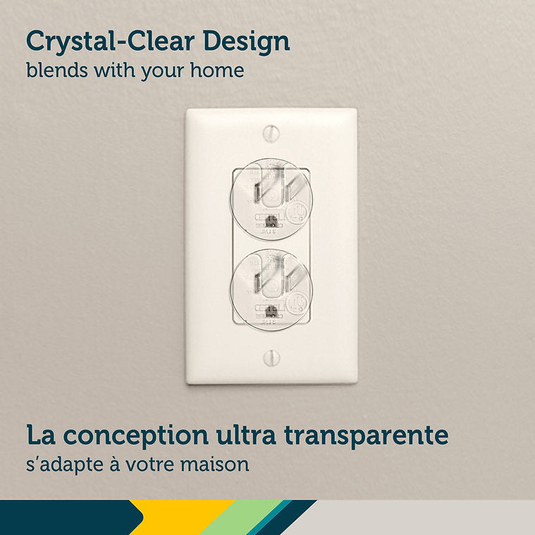 Safety 1st Crystal Clear Plug Protectors 12 PK Lifestyle 4