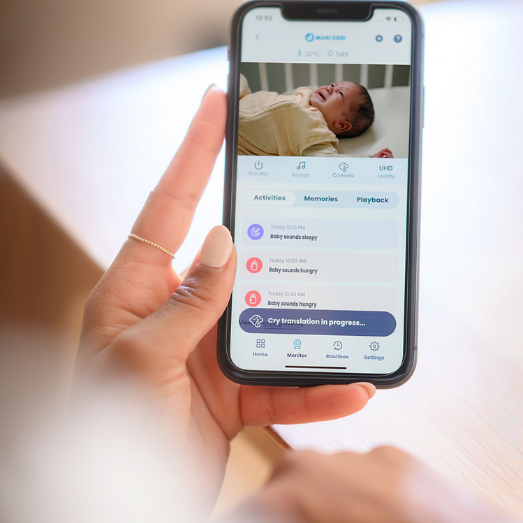 Maxi-Cosi See Pro 360° Baby Monitor & Parent Unit - Cry Assist Technology