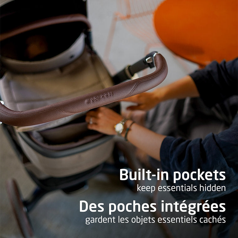 Maxi-Cosi Fame Carrycot - Built in Pockets