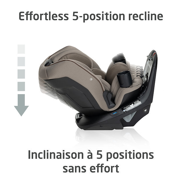 Maxi-Cosi Andi 360° Rotating All-in-One Convertible Car Seat - Effortless 5 Position Recline