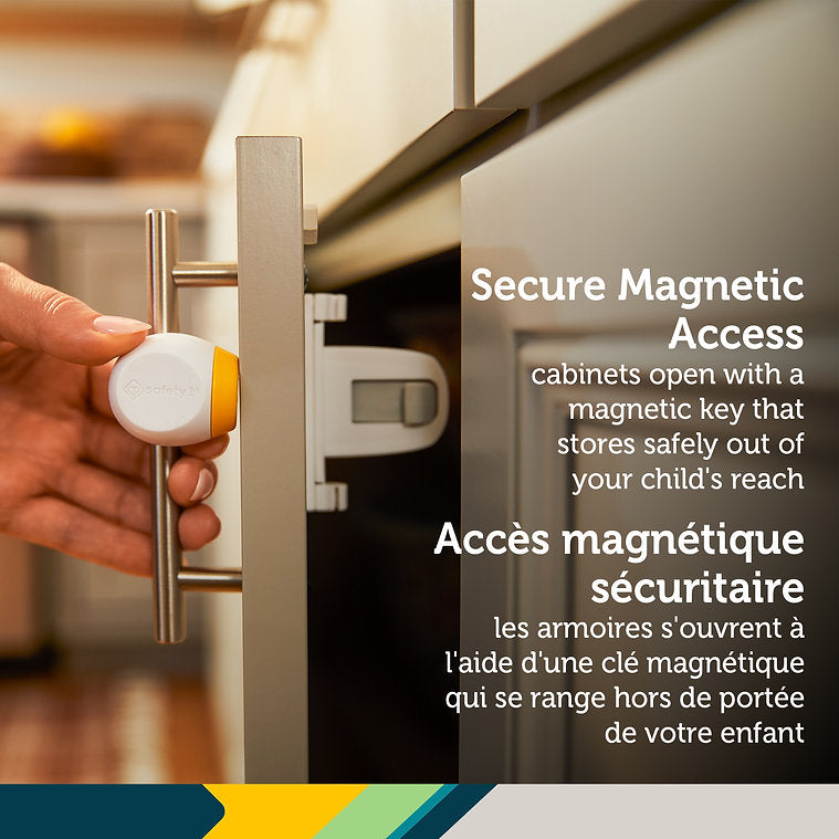 Safety 1st Secure to Explore Adhesive Magnetic Lock System Secure Magnetic Access