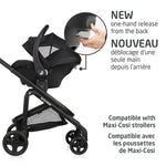 Maxi-Cosi Mico Luxe+ - Twillic Black - One Handed Release from Stroller