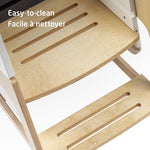 Maxi-Cosi Toucan Learning Tower - Natural White Easy to Wipe Clean and Maintain