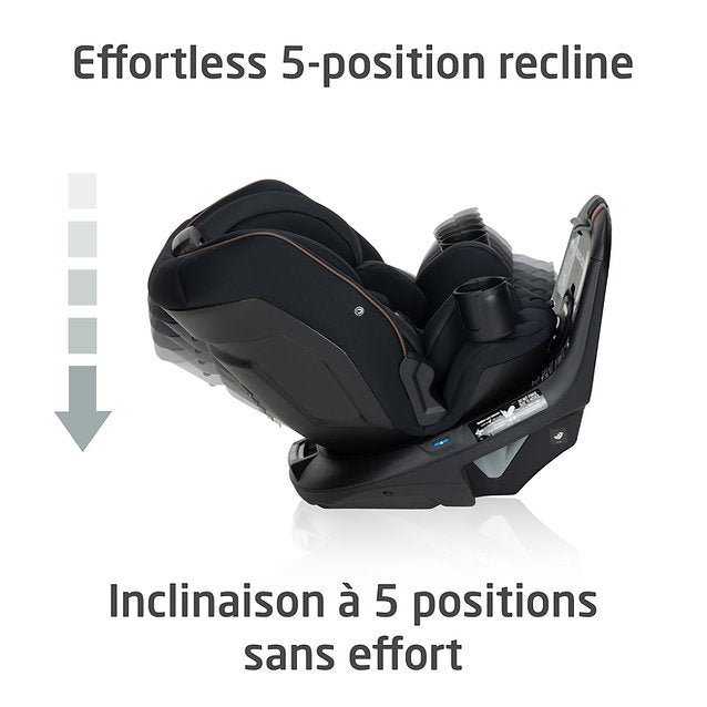 Maxi-Cosi Andi 360° Rotating All-in-One Convertible Car Seat - Effortless 5 Position Recline