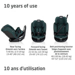 Maxi-Cosi Andi 360° Rotating All-in-One Convertible Car Seat - 10 Years of Use in 3 Modes