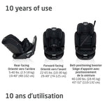 Maxi-Cosi Andi 360° Rotating All-in-One Convertible Car Seat - 10 Years of Use in 3 Modes