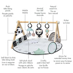 Tiny Love Black & White Decor Developmental Gymini Features