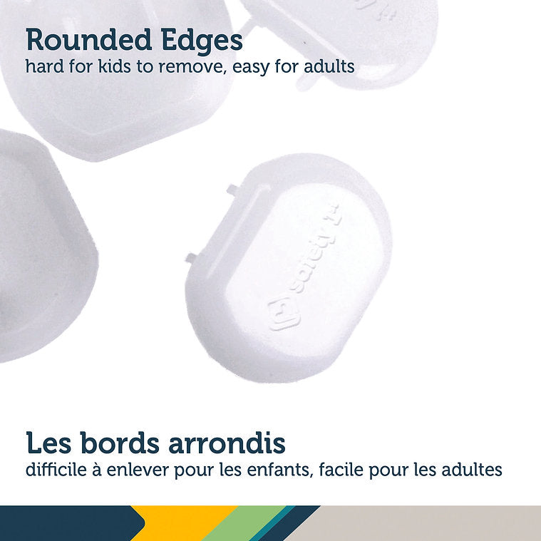 Safety 1st Plug Protectors 24 PK Rounded Edges