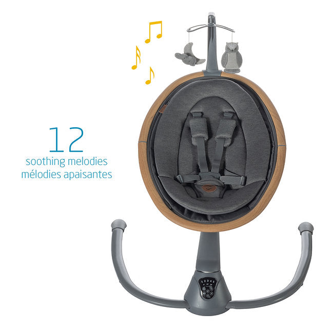Maxi-Cosi Cassia Swing - Classic Graphite Soothing Melodies