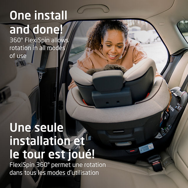 Maxi-Cosi Andi 360° Rotating All-in-One Convertible Car Seat - Designer Black