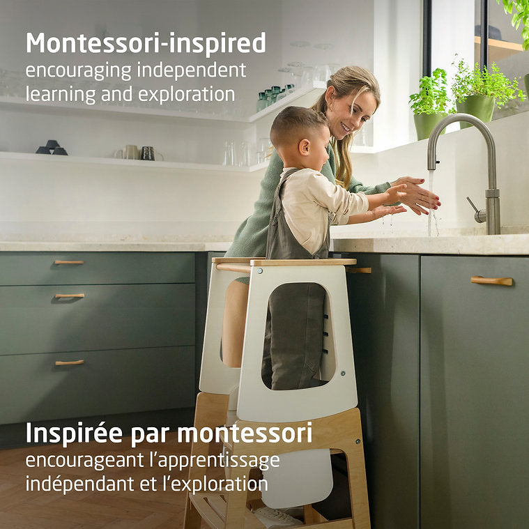 Maxi-Cosi Toucan Learning Tower - Natural White Montessori-Inspired