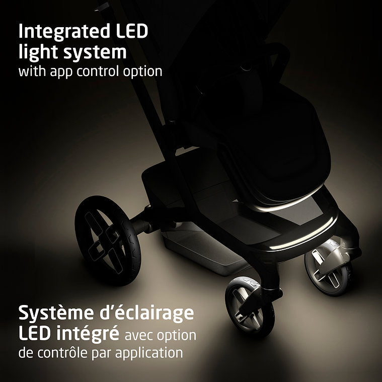 Maxi-Cosi Fame Stroller - Twillic Black Integrated LED Light System