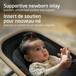 Maxi-Cosi Kori Rocker - Beyond Graphite - Supportive Newborn Inlay