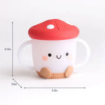 Itzy Ritzy Itzy Snack Cup - Mushroom Dimensions